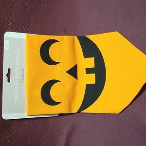 Pearhead Orange and Black Pet Bandana